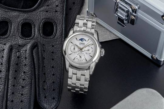  Oris Artelier Complication Automatik Stahl Ref. 581 7554 4051 