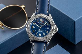 Thumbnail von Breitling Superocean Edelstahl Automatik Herrenuhr Ref. A17040 Box