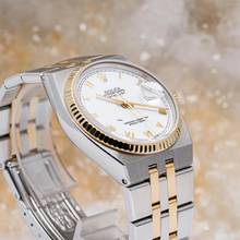 Thumbnail von Rolex Datejust 36 Oysterquartz Steel Gold – 17013 – like NEW – 04/1997 Full Set