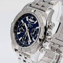 Thumbnail von Breitling Chronomat 44 Blue Steel – AB0110 – like NEW – 06/2018 Full Set