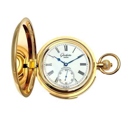  Glashütte Original Taschenuhr Pocket watch Number 1 Full Set 1/4 Repetition 