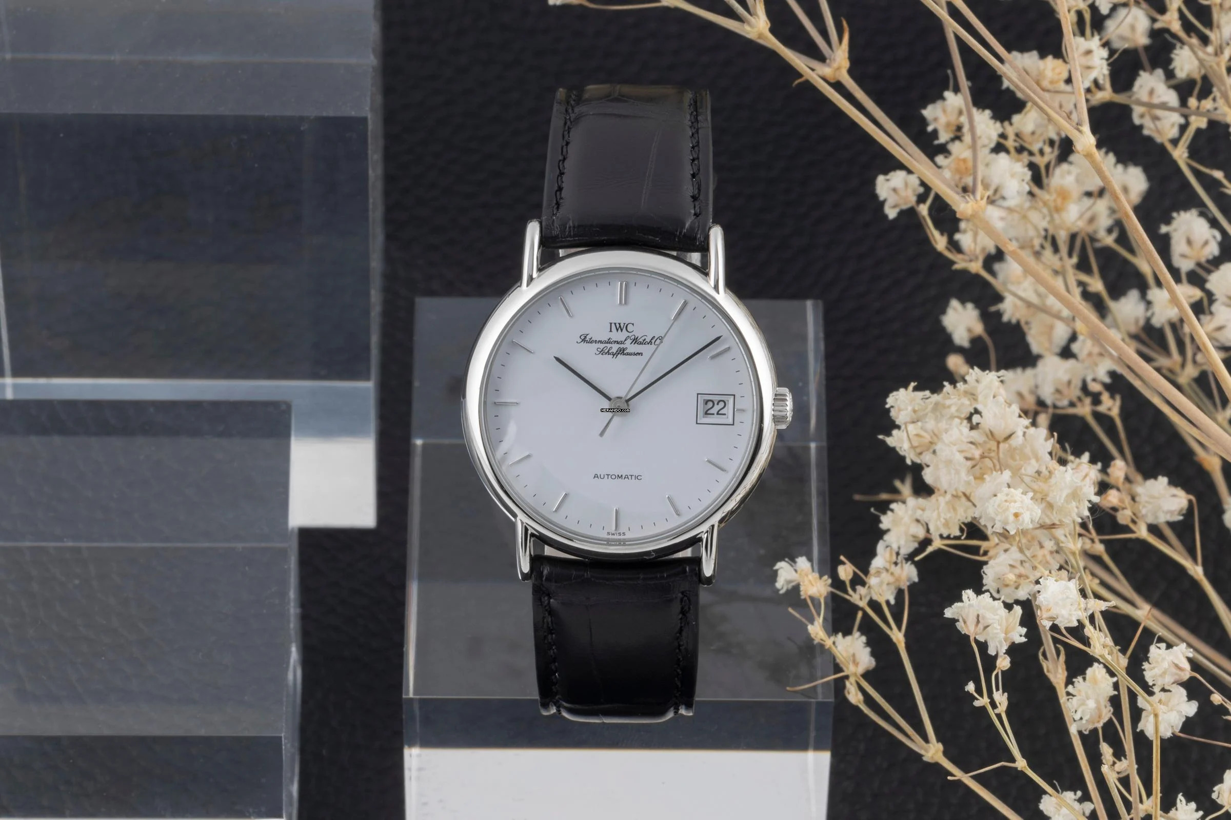 IWC Portofino Automatic Edelstahl Automatik Herrenuhr Ref. IW351311