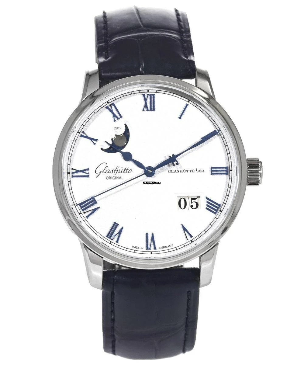 Glashütte Original Senator Excellence Panoramadatum Mondphase Ref. 1-36-24-05-02-61