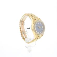 Thumbnail von Rolex Lady-Datejust 26 Yellow Gold President Blue Diamond Dial