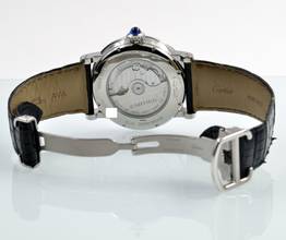 Thumbnail von Cartier Rotonde de Cartier 42MM GMT Retrograde 3773 silver dial