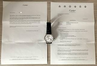 Thumbnail von Cartier Rotonde de Cartier 42MM GMT Retrograde 3773 silver dial