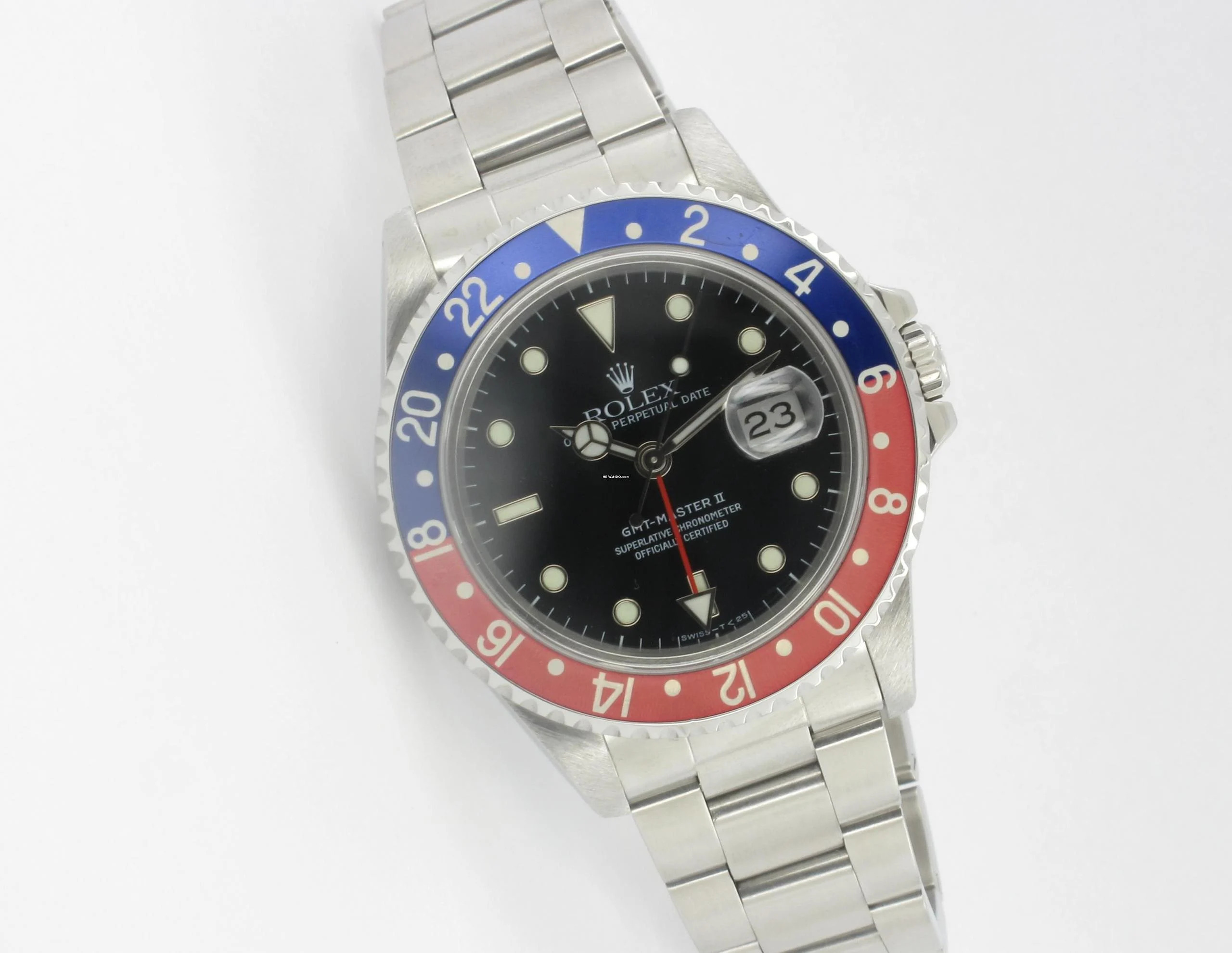 Rolex GMT-Master II Pepsi Rolex Service 01/2023