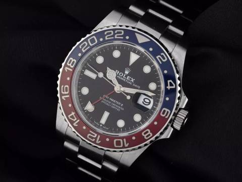  Rolex GMT-Master II Pepsi Ref.126710BLRO 2021 Full Set wie Neu GMT Master II Pepsi 