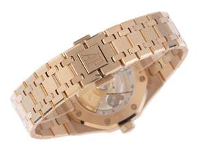 Thumbnail von Audemars Piguet Royal Oak Lady Ref.15451OR.ZZ.1256OR.02 2020 Full Set wie Neu Royal Oak 18kt Roségold Diamanten