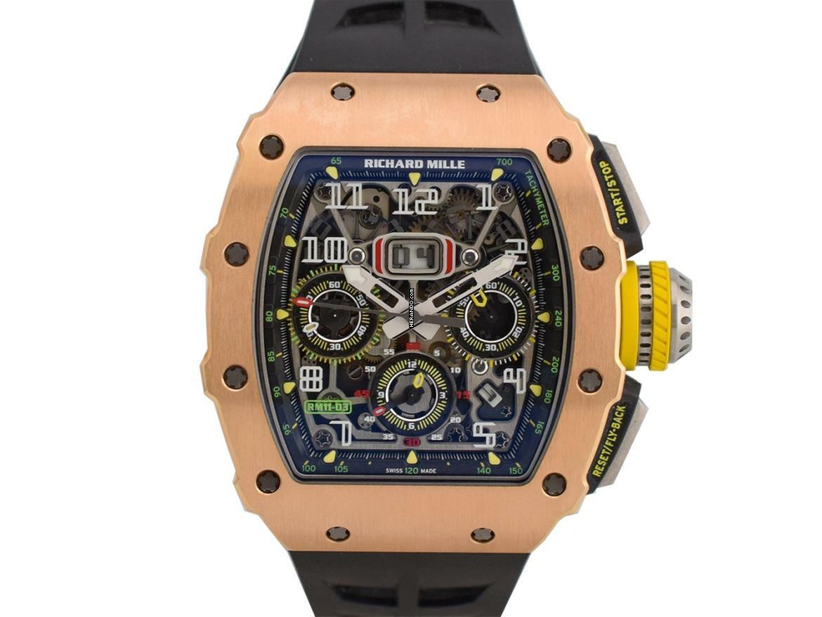 Richard Mille RM 011 Rm11-03 Rose Gold - Titanium