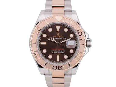  Rolex Yacht-Master 40 126621 Chocolate Dial Like New Full Set + Service Rolex 