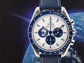 Thumbnail von Omega Speedmaster Apollo Xiii 50th Anniversary Snoopy Silver Dial