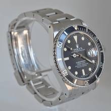 Thumbnail von Rolex Submariner Date 16800 Date Buckshot tritium matte dial 1983 Full Set