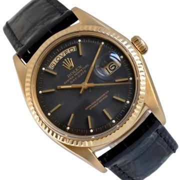  Rolex Day-Date 36 1803 President black dial yellow gold 18KT 1972 Full Set 