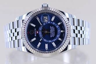 Thumbnail von Rolex Sky-Dweller Stahl Weißgold Herrenuhr 42 mm blue Jubilé B+P GMT
