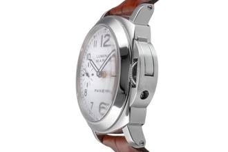 Thumbnail von Panerai Luminor Marina Handaufzug Edelstahl Herrenuhr Ref: PAM00113 B&P