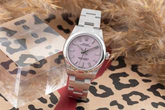 Thumbnail von Rolex Oyster Perpetual 31 ''Candy Pink'' Automatik Damenuhr Ref. 277200 B&P