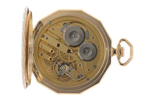  IWC Pocket Watch Taschenuhr 14kt Gelbgold Handaufzug 50mm 1935 sehr gut Vintage Taschenuhr 14kt Gelbgold 68g 