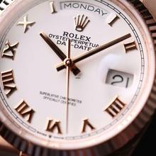 Thumbnail von Rolex Day-Date 36 36mm Everose Gold White Roman Dial NEW