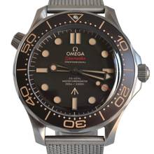 Thumbnail von Omega Seamaster Diver 300 M 007 James Bond No time to die Titanium Full Set Like New