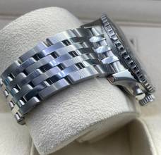 Thumbnail von Breitling Navitimer 1 B01 Chronograph 43mm 2 Straps Steel and Leatherband with folding clasp FULL SET WITH BOX & PAPERS like NEW year: 2023 Silver Dial