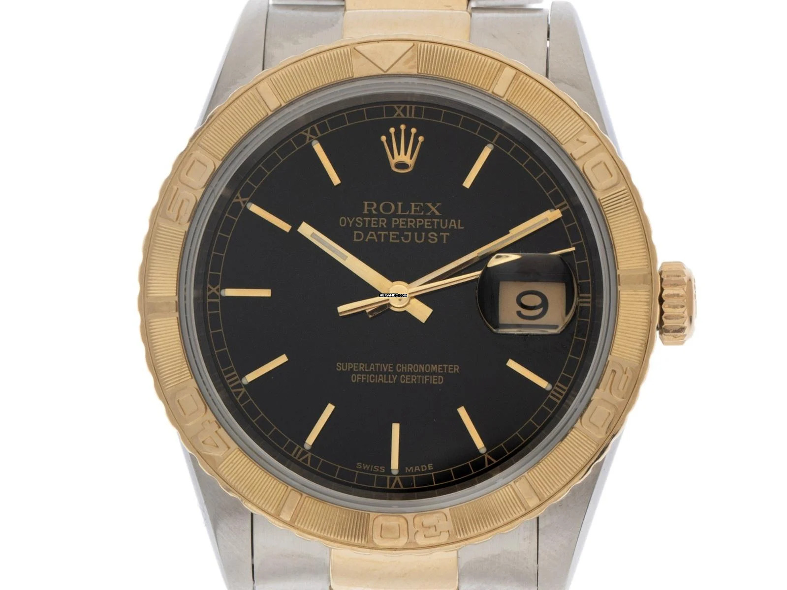 Rolex Datejust Turn-O-Graph Turn-O-Graph Ref.16263 2002 Full Set sehr gut Vintage Datejust Turn-O-Graph