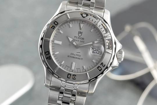  Tudor Hydronaut Prince Date Hydronaut Automatik Stahl Herrenuhr Ref. 89190P 