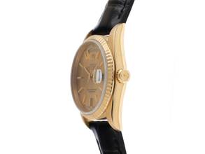 Thumbnail von Rolex Day-Date 36 Ref.18238 1991 Full Set sehr gut Vintage Day-Date 18kt Gelbgold Krokoleder