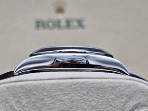 Thumbnail von Rolex Oyster Perpetual 34 34mm 124200-0008 Lavender dial Unworn/New Condition Full Set 11-2025