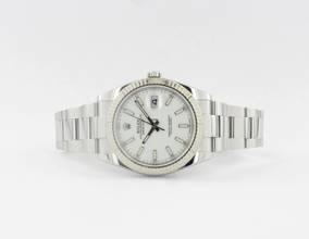 Thumbnail von Rolex Datejust 41 White Dial