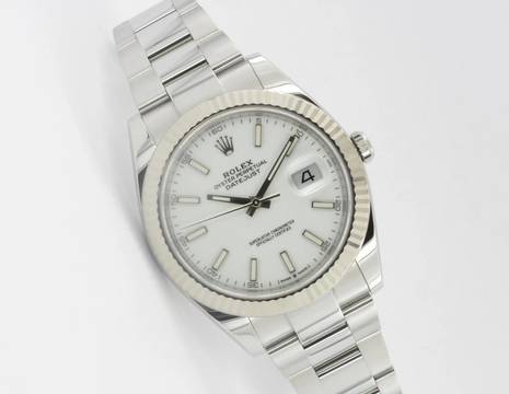  Rolex Datejust 41 White Dial 