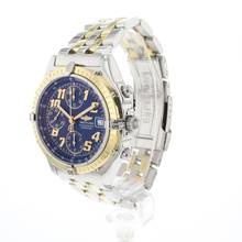 Thumbnail von Breitling Chronomat Vitesse Steel/Gold Blue Arabic Dial