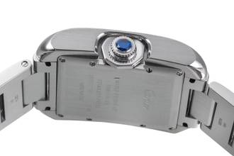 Thumbnail von Cartier Tank Anglaise Silver Dial Stahl Automatik Herrenuhr Ref. W5310009