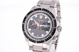 Thumbnail von Tudor Heritage Chrono 42 – 70330N – like NEW – 2018 Full Set