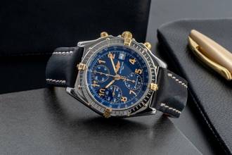 Thumbnail von Breitling Chronomat Chronograph Stahl / Gold Automatik Herrenuhr Ref. B13050.1