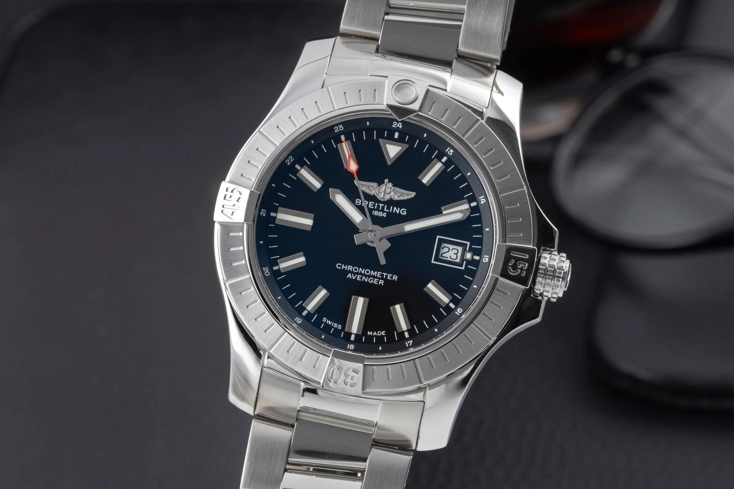 Breitling Avenger Stahl Automatik Herrenuhr Ref. A17318101B1A1 Box & Papiere