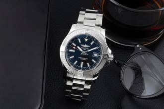 Thumbnail von Breitling Avenger Stahl Automatik Herrenuhr Ref. A17318101B1A1 Box & Papiere