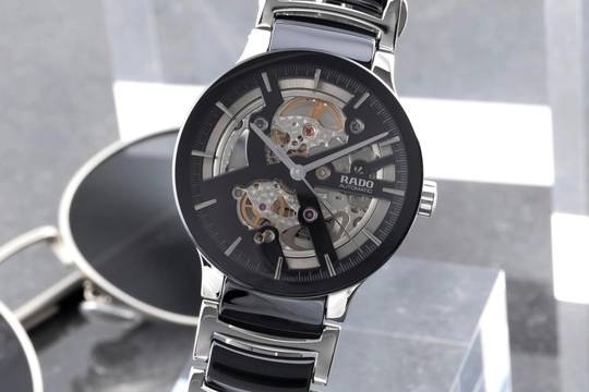  Rado Centrix Open Heart Stahl Automatik Ref 01.734.0178.3.015 Box & Papiere 2017 