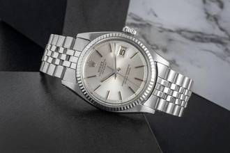 Thumbnail von Rolex Datejust 36 Stahl / Weissgold Automatik Herrenuhr Ref. 1601 Klassiker