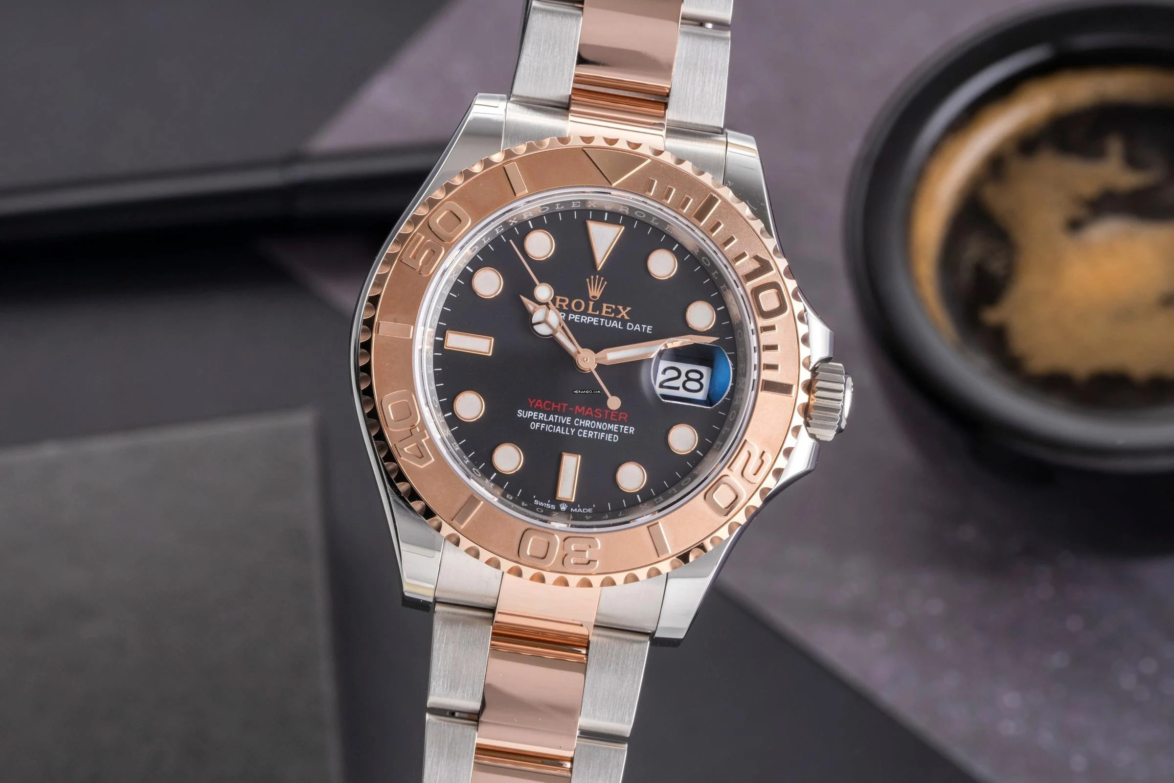 Rolex Yacht-Master 40 Stahl / Roségold Oyster Perpetual Ref. 126621 B&P 2023