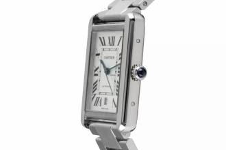 Thumbnail von Cartier Tank Solo XL Edelstahl Automatik Herrenuhr Ref. W5200028 Papiere 2018