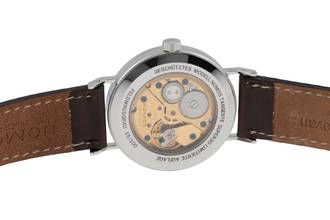 Thumbnail von NOMOS Tangente Super 30 Feldmausgrau Stahl Handaufzug Limited B&P 2004