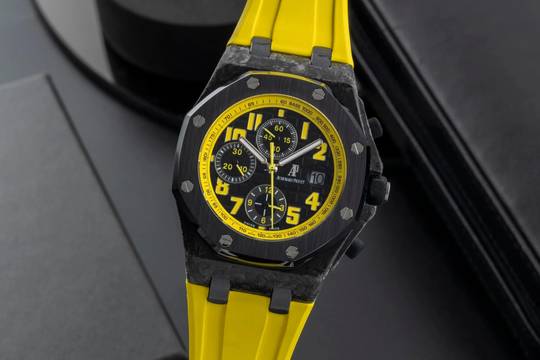  Audemars Piguet Royal Oak Bumble Bee Chronograph Carbon Ref. 26176FO 