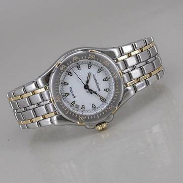  Jaeger-LeCoultre Kyros Edelstahl/18k Gold. Ø ca. 36 mm Quarz sehr guter Zustand 