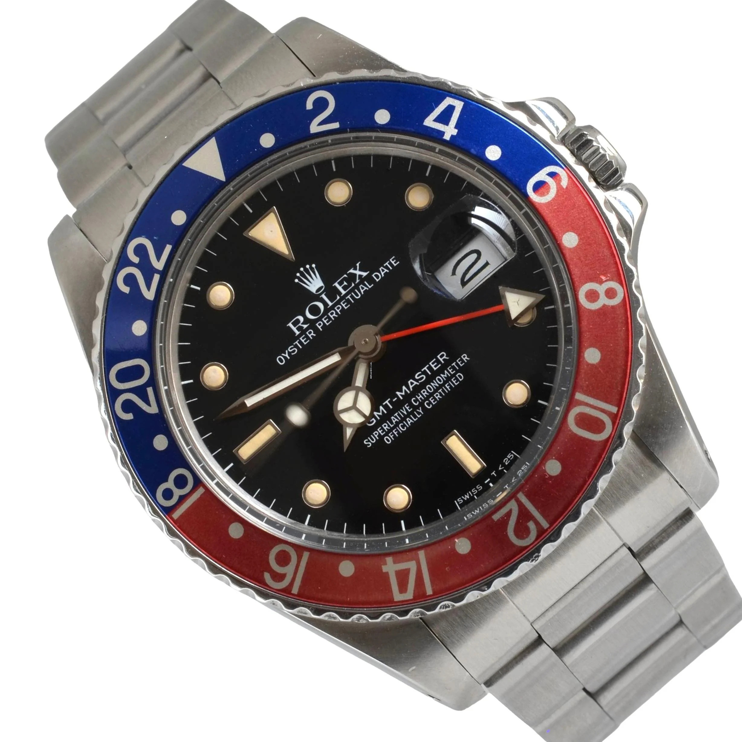 Rolex GMT-Master 16750 last series 1988 Full Set