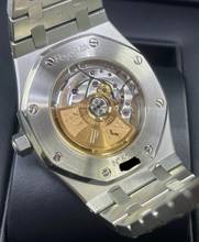 Thumbnail von Audemars Piguet Royal Oak Selfwinding 39mm (TOP CONDITION White Dial) +EXTRACT PAPERS from AP + Service Invoice AP Vienna (RO&RO)