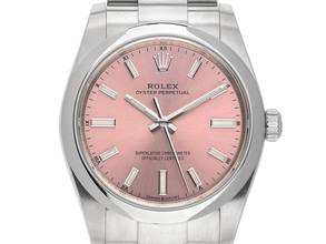 Thumbnail von Rolex Oyster Perpetual 34 Ref.124200 2022 Full Set wie Neu Vintage Oyster Perpetual