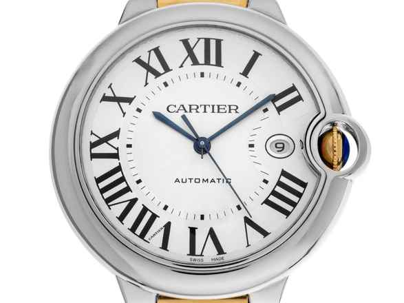  Cartier Ballon Bleu 42mm GM Ref.3001 2009 Full Set sehr gut Vintage Ballon Bleu GM großes Modell 