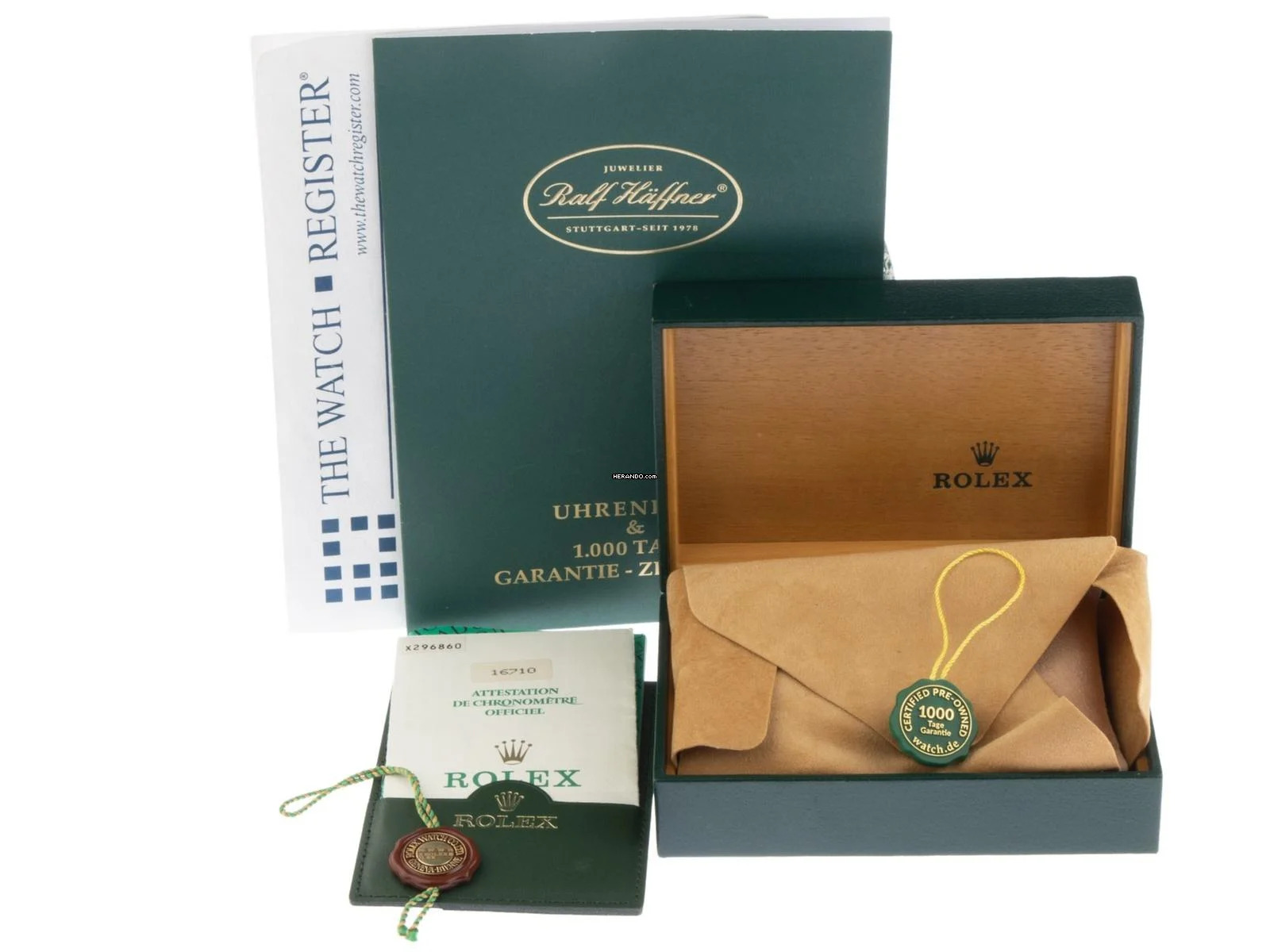 Rolex GMT-Master II Ref.16710 1991 LC 100 Full Set sehr gut Vintage GMT Master II Coke