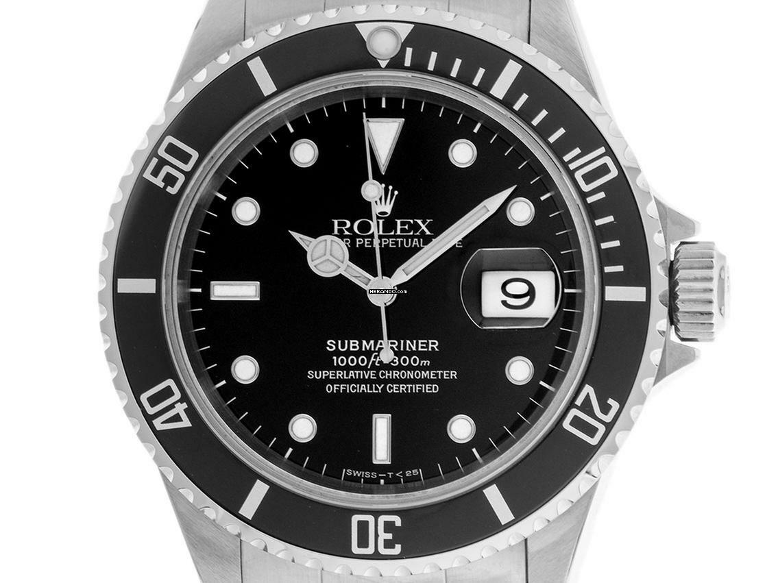 Rolex Submariner Date Ref.16610 1990 Full Set sehr gut Vintage Submariner Date